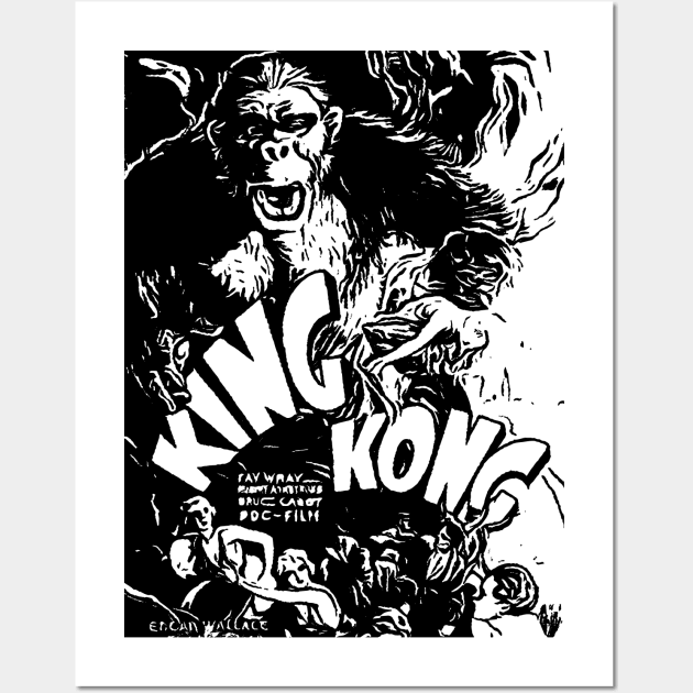 King Kong Wall Art by ArtMofid